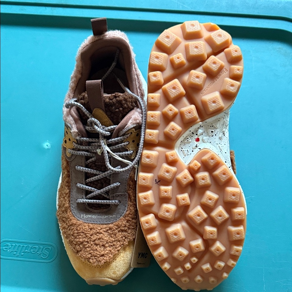 YMC Multi-Tone Textured Sneakers - Picture 3 of 3
